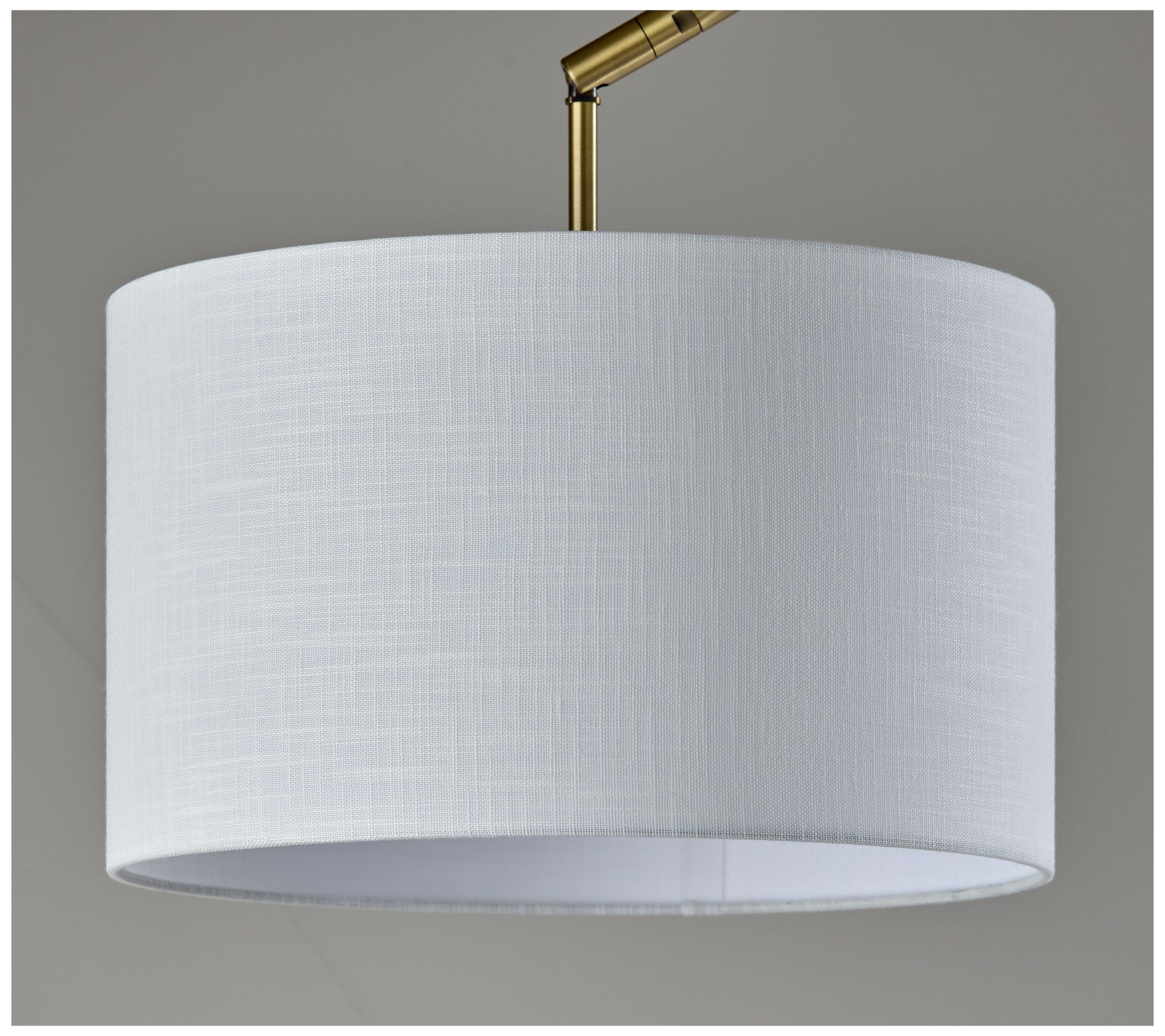 Adesso Chrystie Arc Lamp - Antique Brass