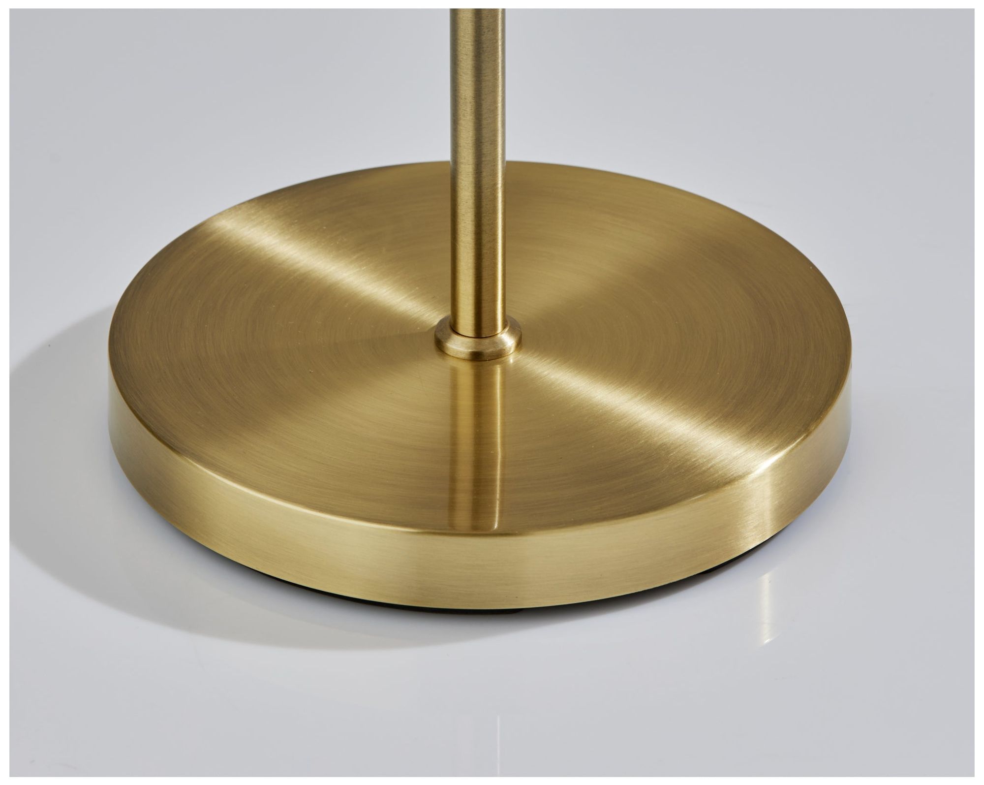 Image 6 Adesso Claremont Floor Lamp - Antique Brass more views
