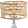 2_Adesso Cuba 23" High Modern Clear Glass Teardrop Accent Table Lamp more views