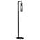 Adesso Dalton 62 1/2" High Modern Industrial Black Metal Floor Lamp
