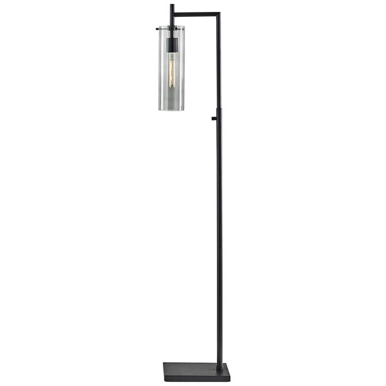 Image 4 Adesso Dalton 62 1/2" High Modern Industrial Black Metal Floor Lamp more views