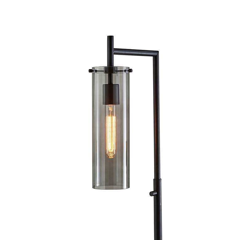 Image 6 Adesso Dalton 62 1/2" High Modern Industrial Black Metal Floor Lamp more views