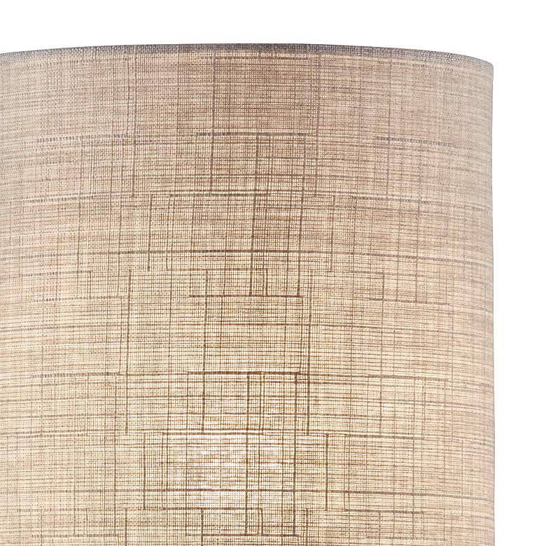 Image 3 Adesso Davis 26 3/4" Modern Matte Black and Antique Brass Table Lamp more views