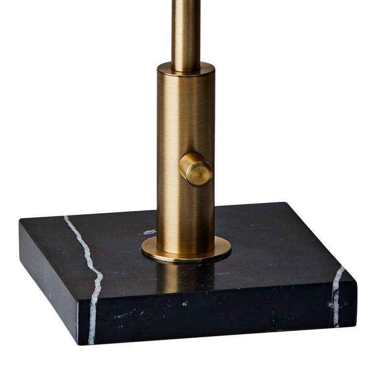 Image 2 Adesso Doppler 23 inch Antique Brass LED Sputnik Table Lamp more views