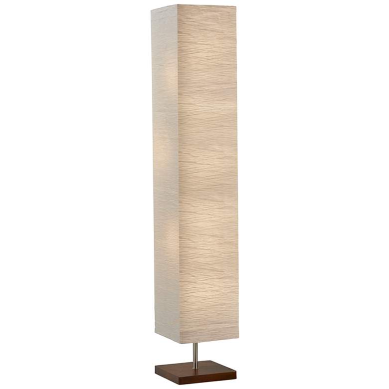 Image 2 Adesso Dune 57 1/4" High Modern Rectangular Paper Shade Floor Lamp