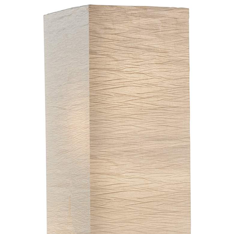 Image 3 Adesso Dune 57 1/4" High Modern Rectangular Paper Shade Floor Lamp more views