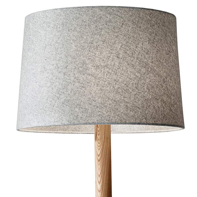 Image 4 Adesso Eden 59 1/4" High Natural Ash Wood Modern Tripod Floor Lamp more views