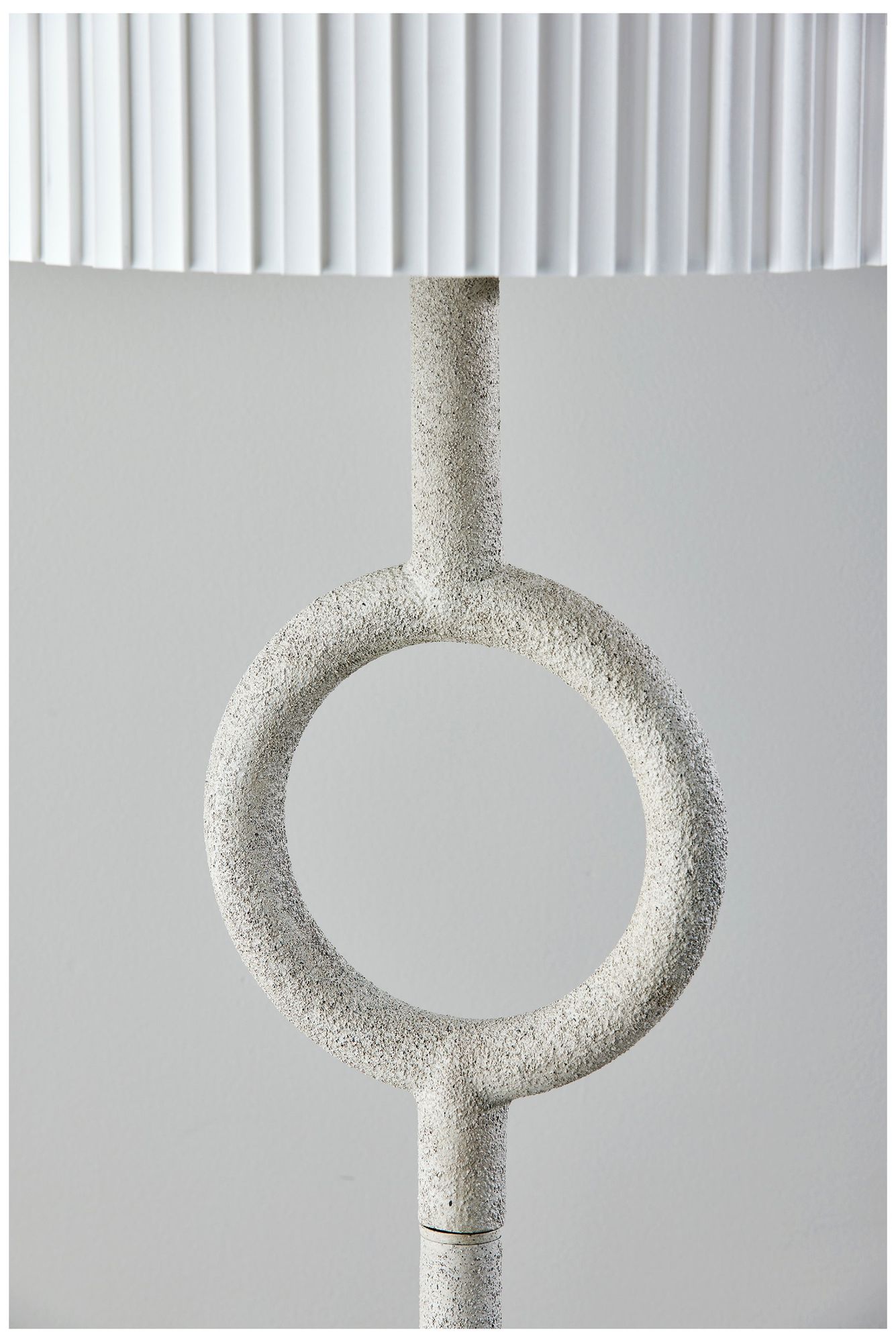 Image 5 Adesso Elizabeth Floor Lamp - Painted Stone Texture more views