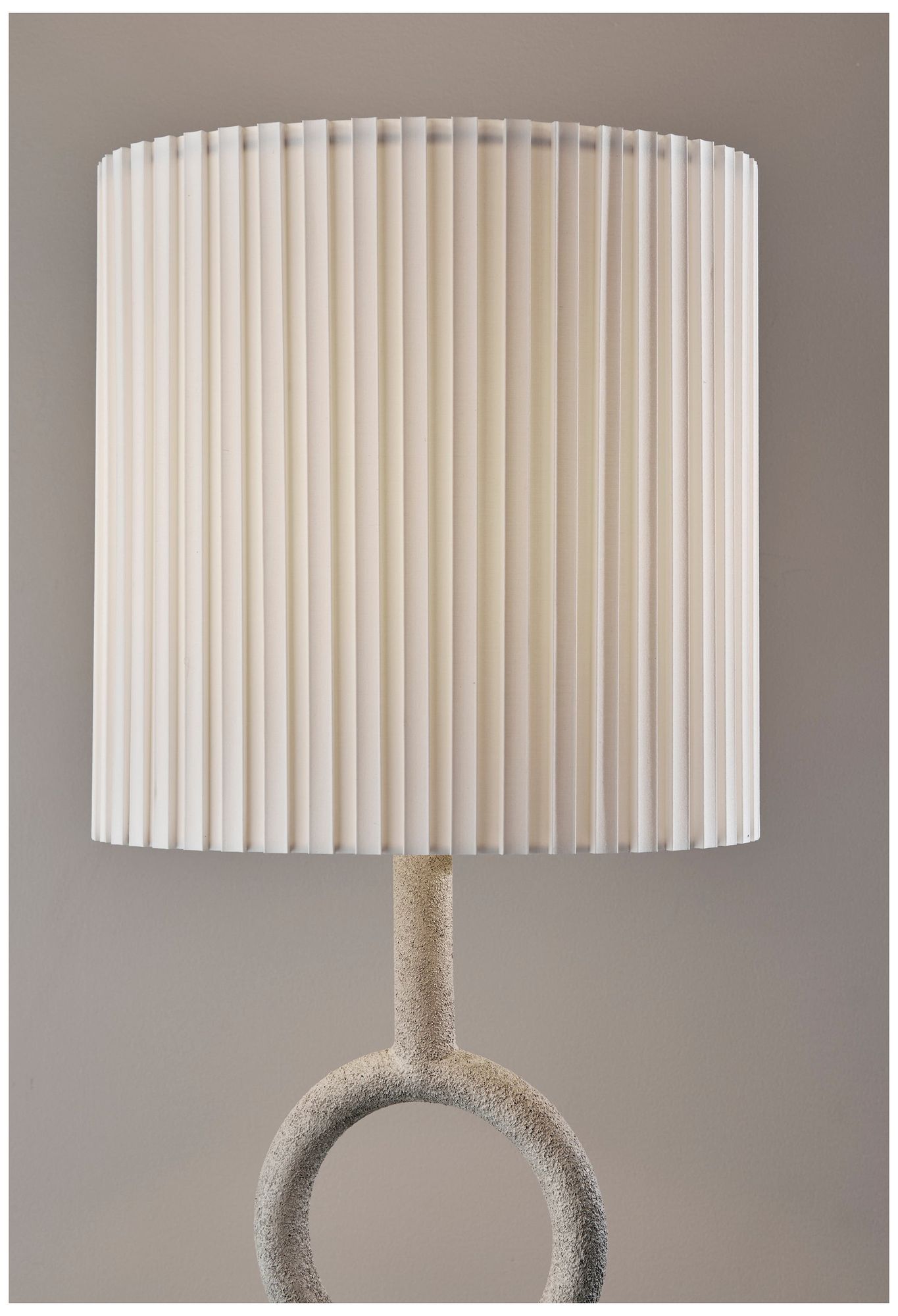 Image 7 Adesso Elizabeth Floor Lamp - Painted Stone Texture more views