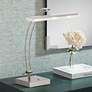 1_Adesso Esquire Adjustable Height Brushed Steel 3-Light LED Desk Lamp