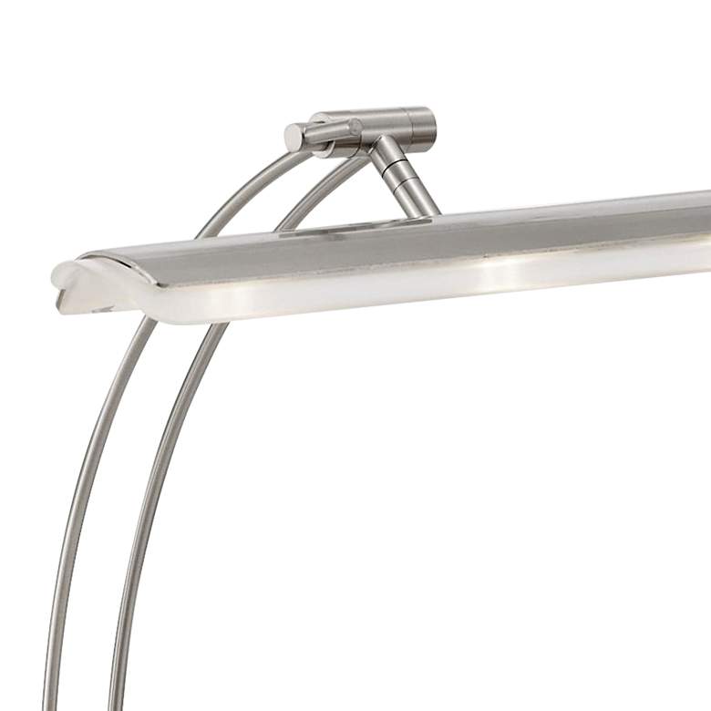 Image 3 Adesso Esquire Adjustable Height Brushed Steel 3-Light LED Desk Lamp more views