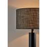 5_Adesso Ezra 25 1/2" High Modern Black Metal Column Table Lamp more views