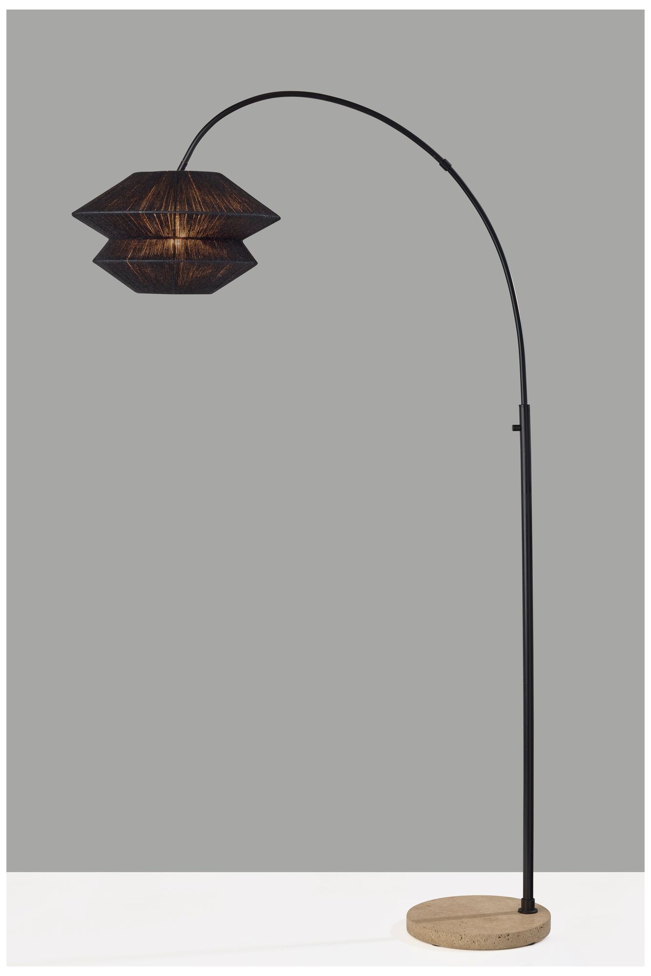 Image 4 Adesso Gardner Arc Lamp - Black more views