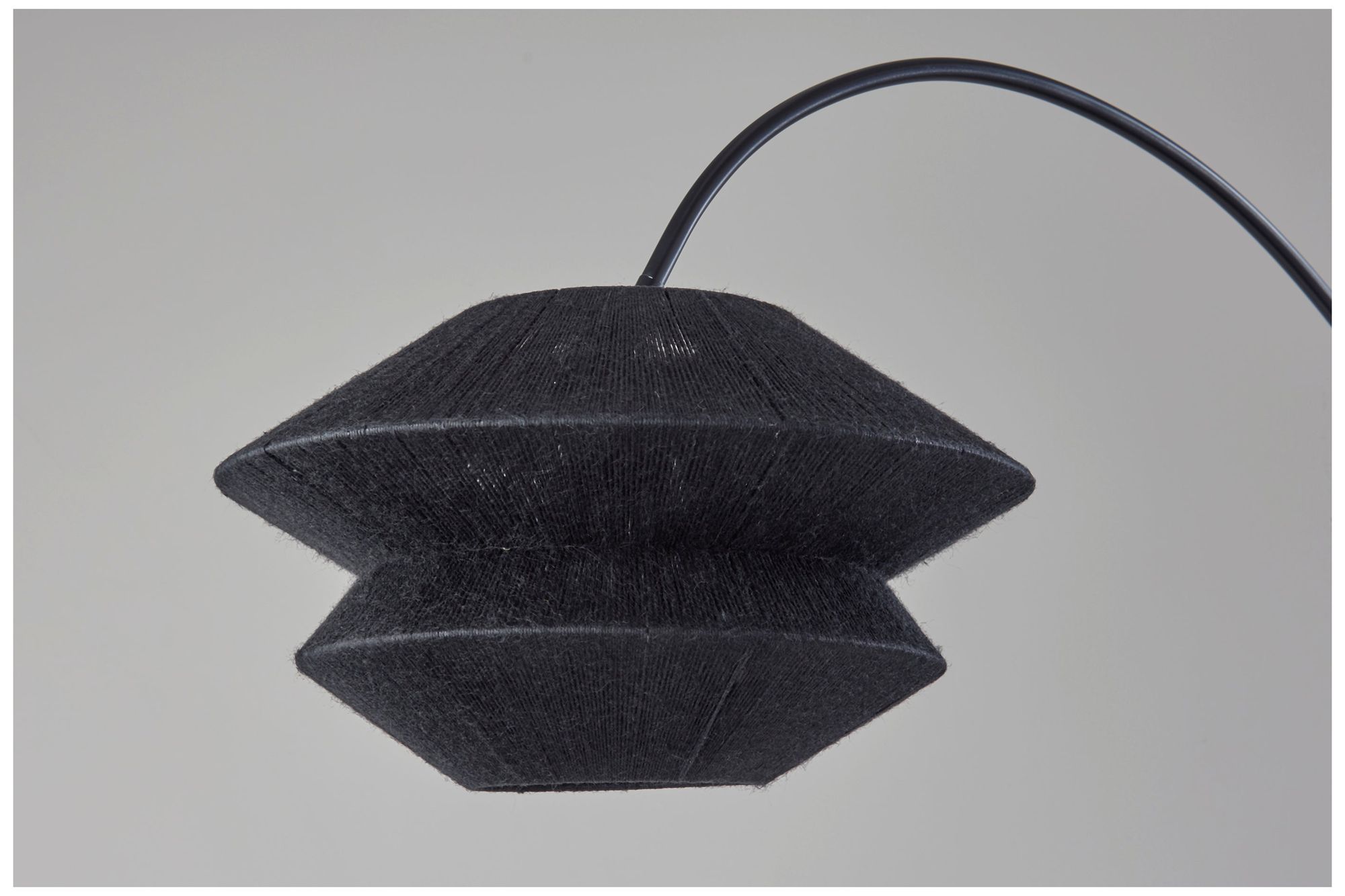 Adesso Gardner Arc Lamp - Black