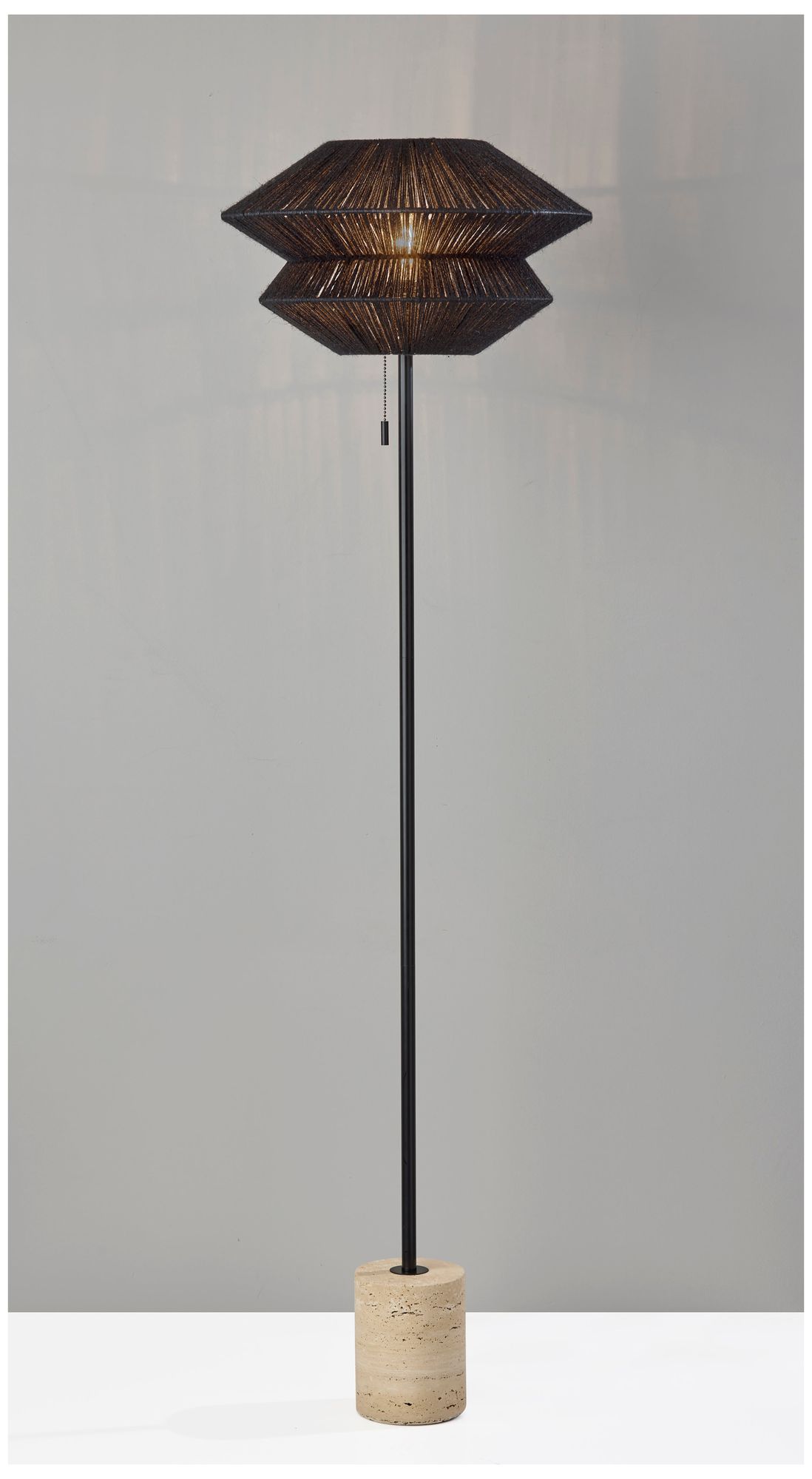 Image 4 Adesso Gardner Floor Lamp - Black more views