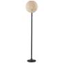3_Adesso Havana 68" High Dark Bronze Metal Paper Shade Modern Floor Lamp