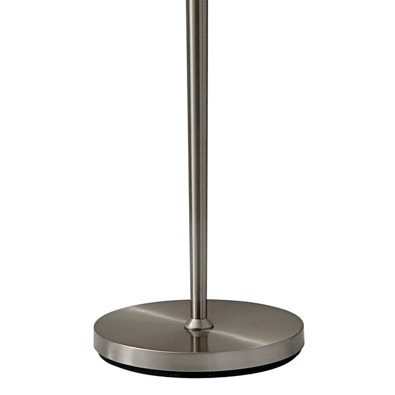 Image 3 Adesso Hayworth 65 inch  Brushed Steel Metal Pull Chain Floor Lamp more views