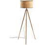 1_Adesso Jackson 60 1/2" High Modern Natural Wood Tripod Floor Lamp