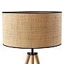 3_Adesso Jackson 60 1/2" High Modern Natural Wood Tripod Floor Lamp more views
