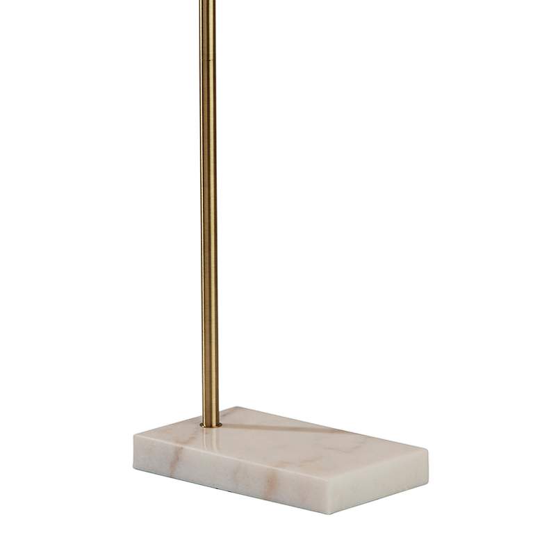 Image 3 Adesso Justine 65" High Modern Brass Metal Floor Lamp more views