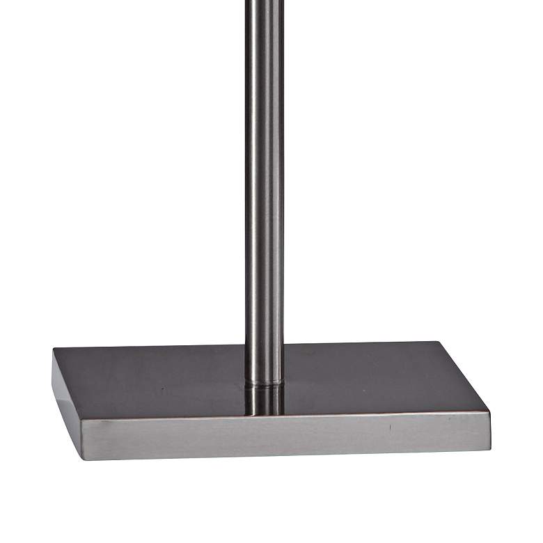 Image 3 Adesso Liam 60 1/2" Brushed Steel Modern Pull Chain Floor Lamp more views