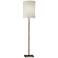 Adesso Liam 60 1/2" High Antique Brass Finish Modern Floor Lamp