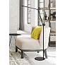 2_Adesso Lighting Adjustable Height Knot Black Metal LED Floor Lamp