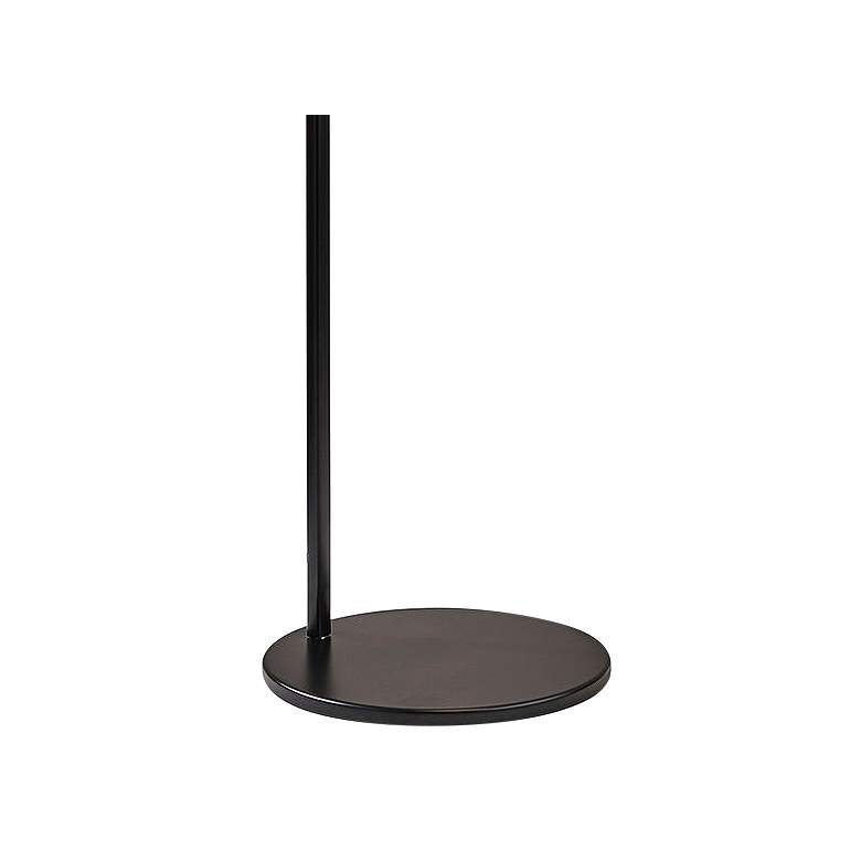 Image 5 Adesso Lighting Adjustable Height Knot Black Metal LED Floor Lamp more views
