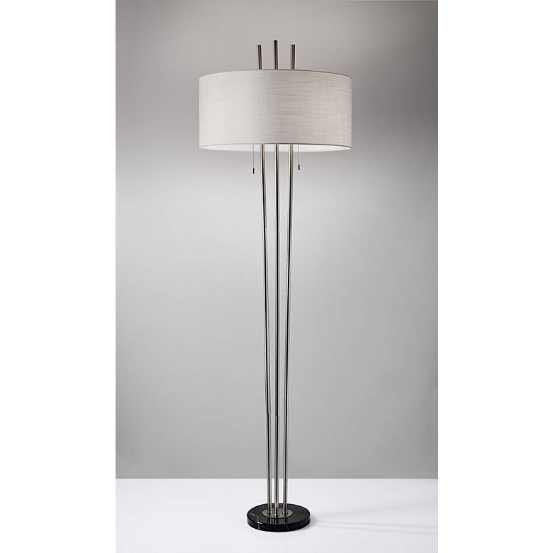 Image 3 Adesso Lighting Anderson 71" High 3-Column Metal Floor Lamp more views