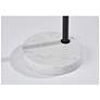 3_Adesso Lighting Astoria 78" High Black Finish Dome Modern Arc Lamp more views