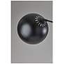 4_Adesso Lighting Astoria 78" High Black Finish Dome Modern Arc Lamp more views