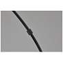 6_Adesso Lighting Astoria 78" High Black Finish Dome Modern Arc Lamp more views