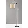 3_Adesso Lighting Barton 68" High Curved Arm Task Floor Lamp more views