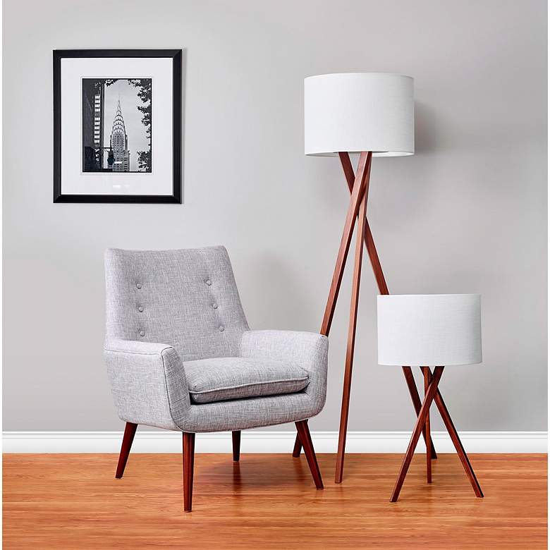 Image 2 Adesso Lighting Brooklyn 29 1/2" High Modern Tripod Leg Table Lamp more views