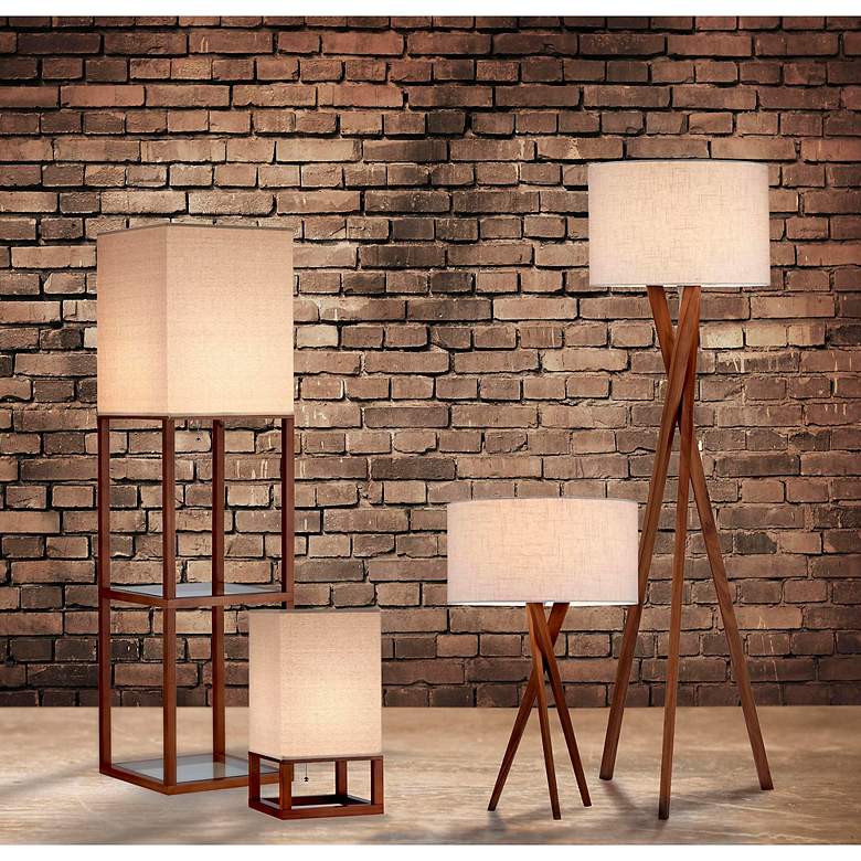 Image 5 Adesso Lighting Brooklyn 29 1/2" High Modern Tripod Leg Table Lamp more views