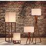 5_Adesso Lighting Brooklyn 29 1/2" High Modern Tripod Leg Table Lamp more views