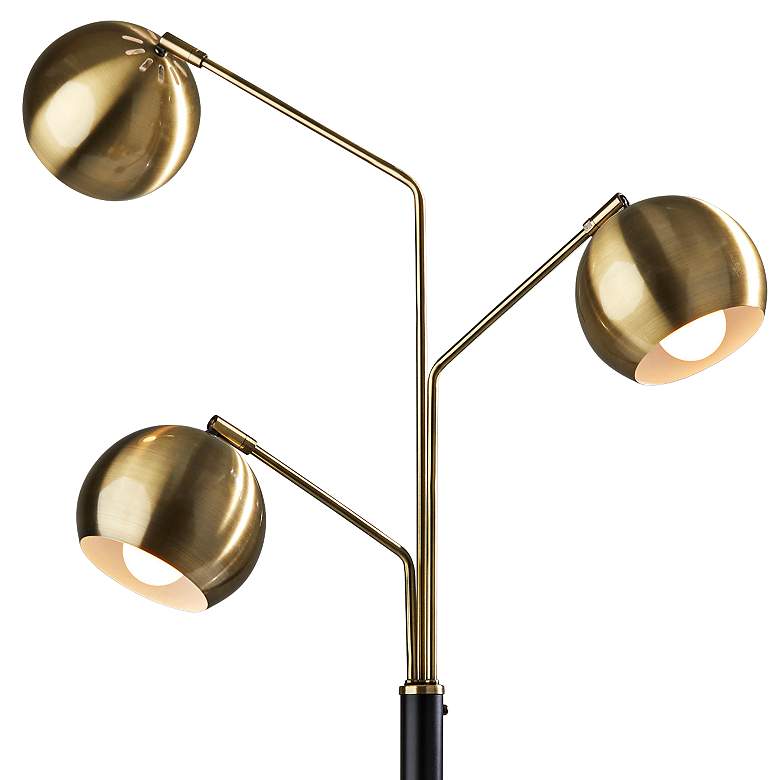 Image 4 Adesso Lighting Emerson 68" High 3-Light Tree Arm Floor Lamp more views