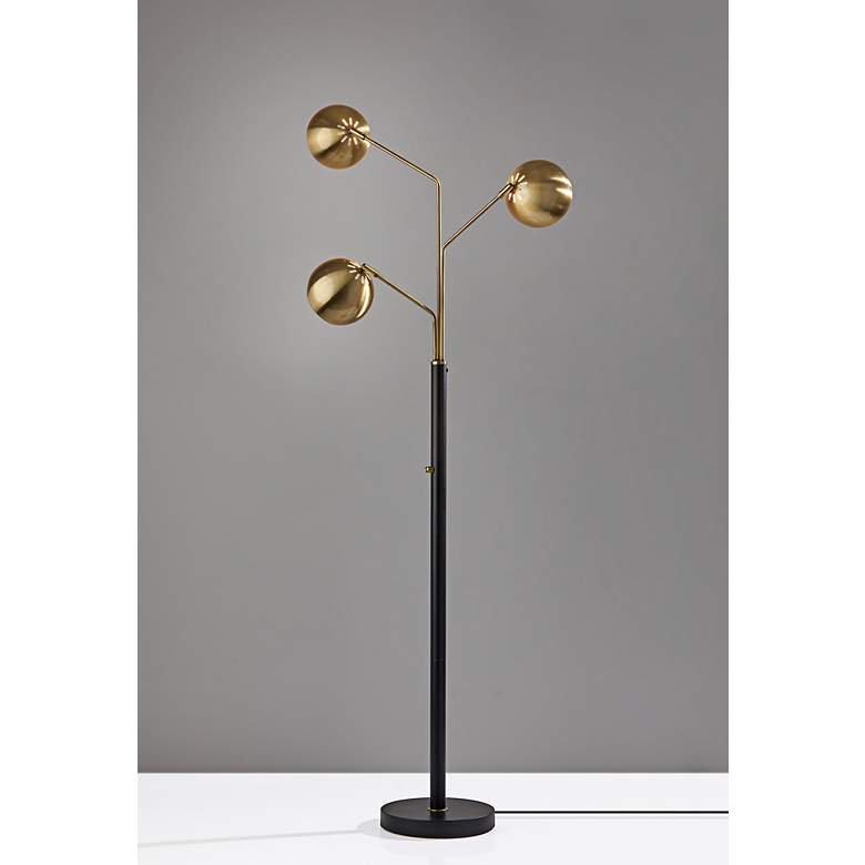 Image 6 Adesso Lighting Emerson 68" High 3-Light Tree Arm Floor Lamp more views