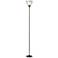Adesso Lighting Presley 72" High Metal and Glass Modern Torchiere