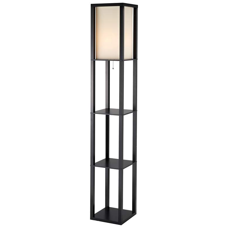Image 1 Adesso Lighting Titan 72" High Modern Shelf Floor Lamp
