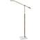 Adesso Lighting Vera 61" High Adjustable Arm Modern LED Floor Lamp