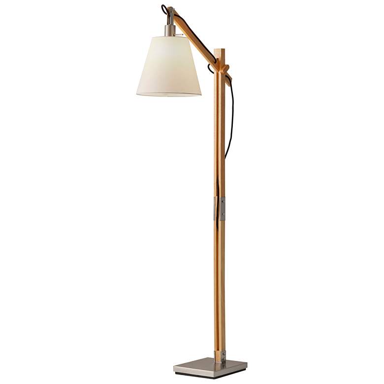 Image 1 Adesso Lighting Walden 61 inch High Arc Arm Modern Floor Lamp
