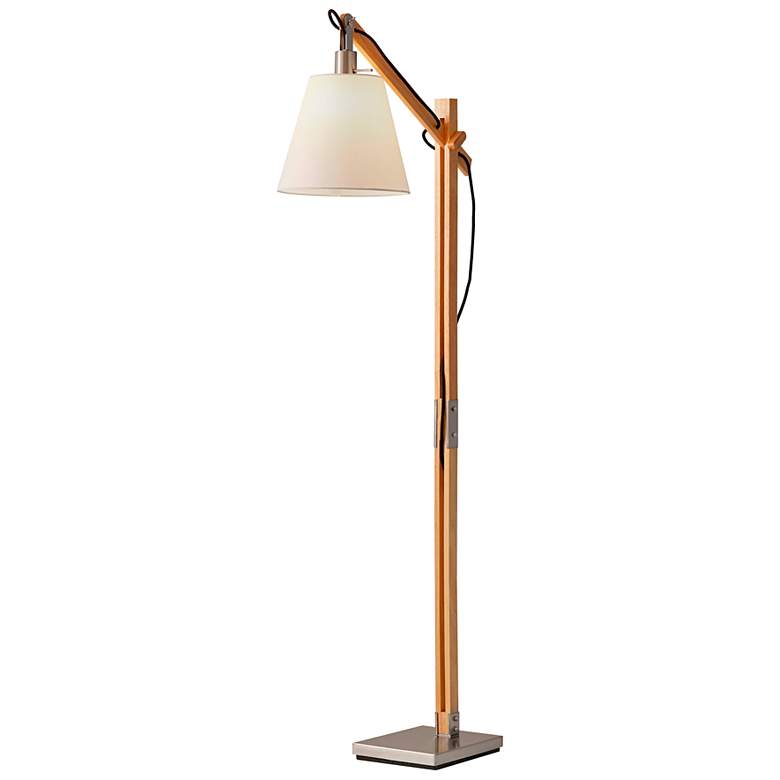Image 2 Adesso Lighting Walden 61" High Arc Arm Modern Floor Lamp