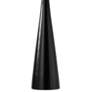 Adesso Linda 21 1/2" Black Metal Modern Accent Table Lamp