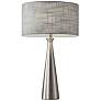 2_Adesso Linda 21 1/2" Brushed Steel Modern Accent Table Lamp