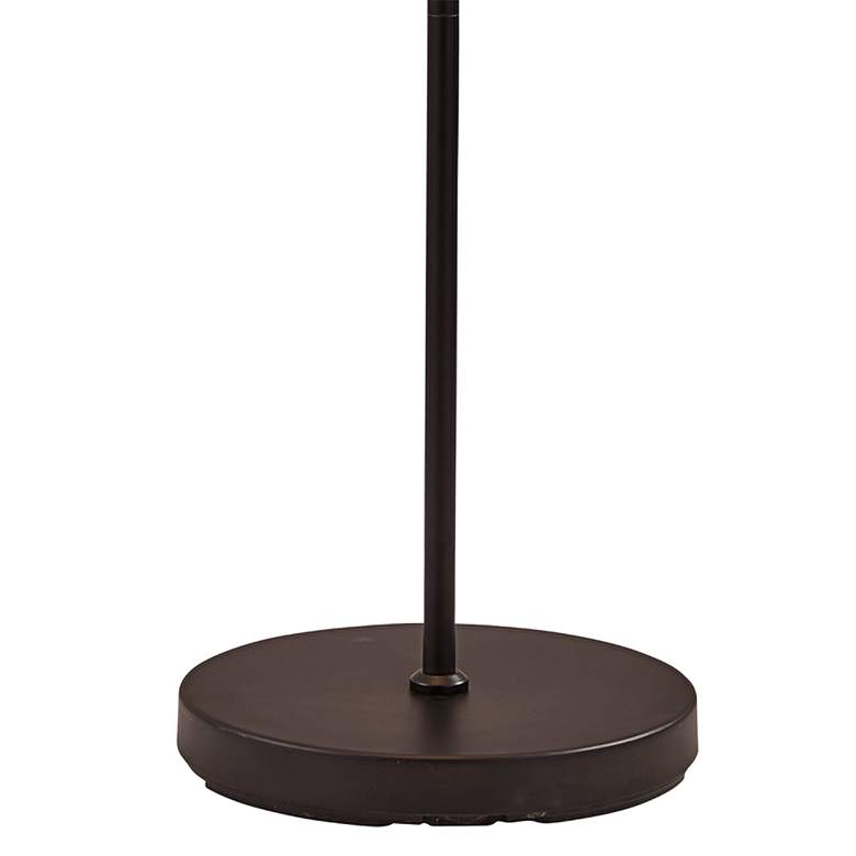 Image 4 Adesso Malcolm 57 1/2" Matte Black Metal 2-Light Modern Floor Lamp more views