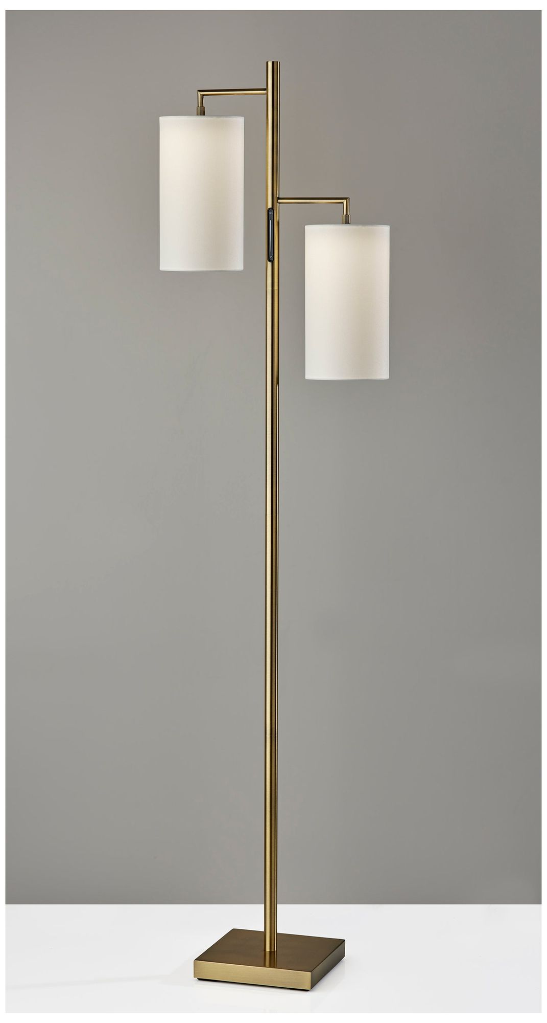 Image 4 Adesso Matilda LED Tree Lamp w. Smart Switch - Antique Brass more views
