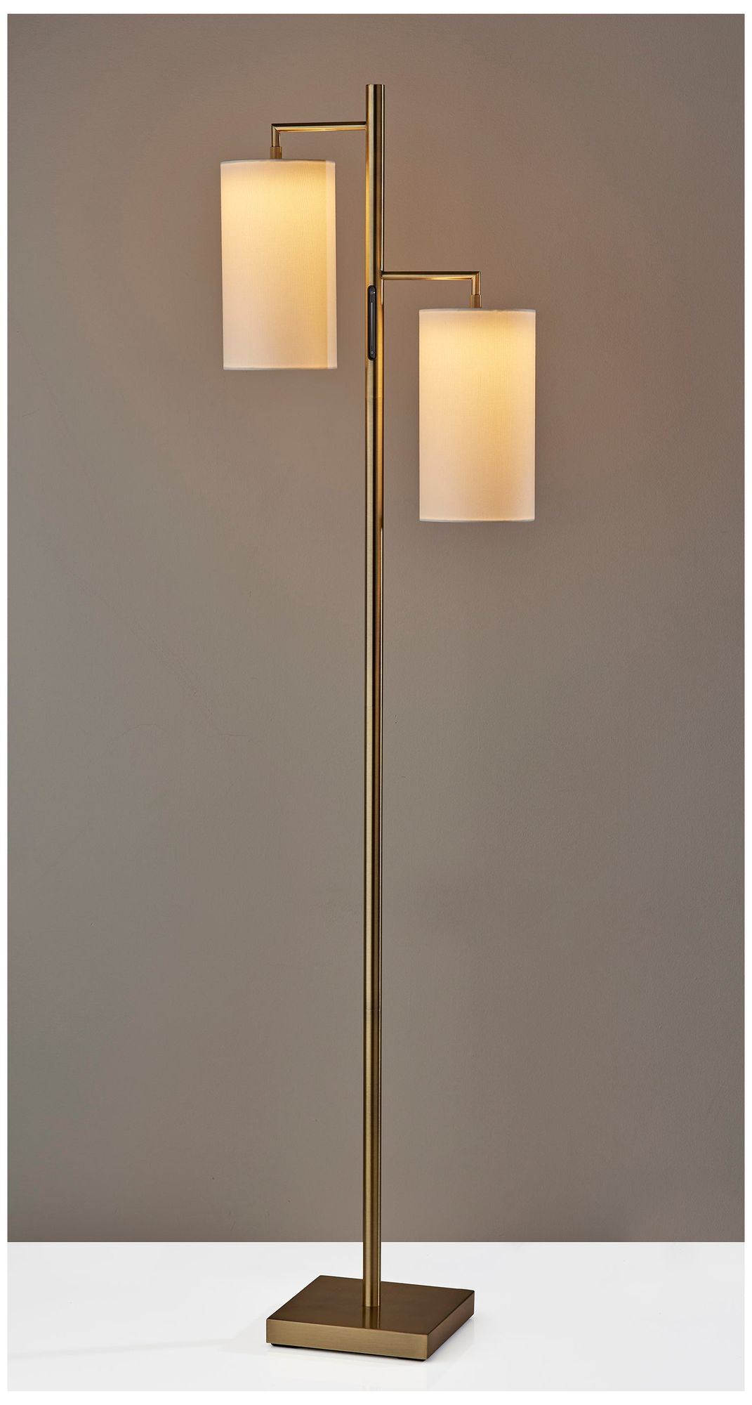 Adesso Matilda LED Tree Lamp w. Smart Switch - Antique Brass