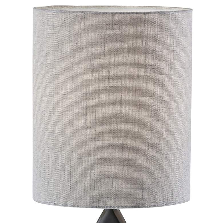 Image 2 Adesso Mayfair 27 1/2" High Modern Black Wood Table Lamp more views