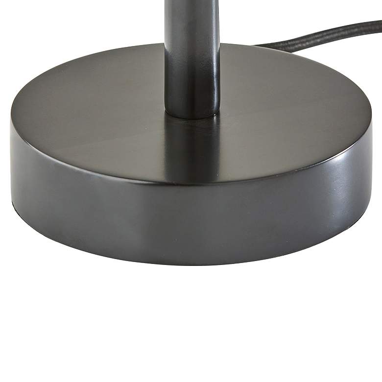 Image 4 Adesso Mayfair 27 1/2" High Modern Black Wood Table Lamp more views